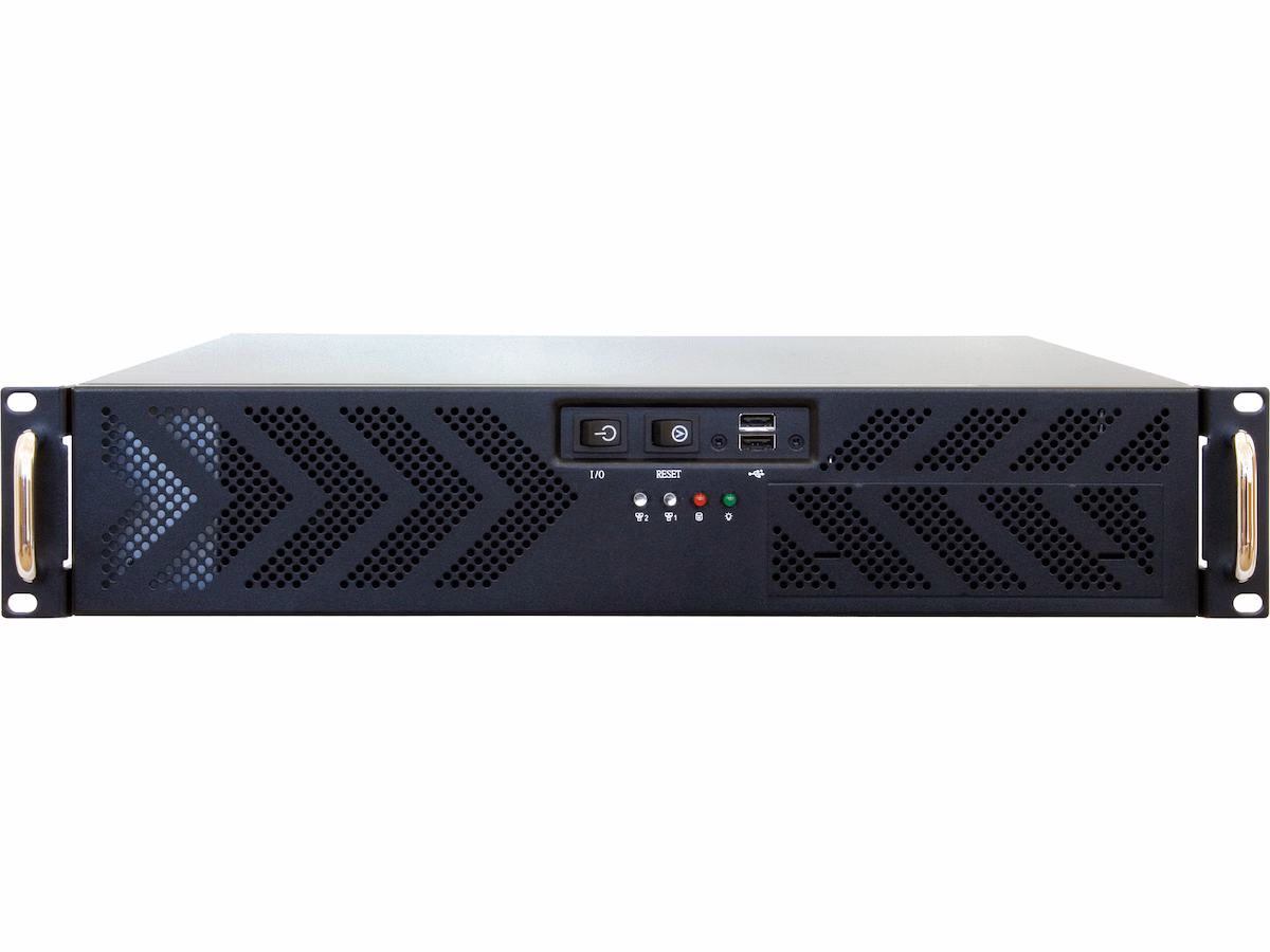 Chieftec 19" 2U UNC-210T-B-U3-OP