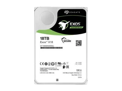 Seagate Exos X18 - 18TB - Harddisk - ST18000NM001J - SATA-600 - 3.5"