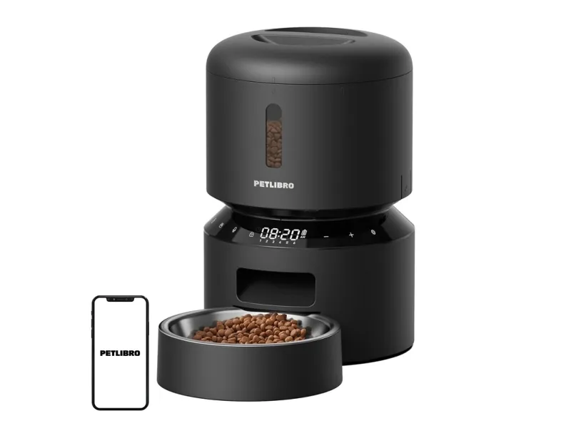 Petlibro Granary 3L Pet Food Dispenser (Black)