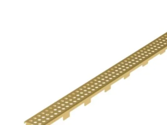 Blücher ristelinje VIENNA 900 - Rist: 50x832mm- Farge: Messing- Rustfritt stål