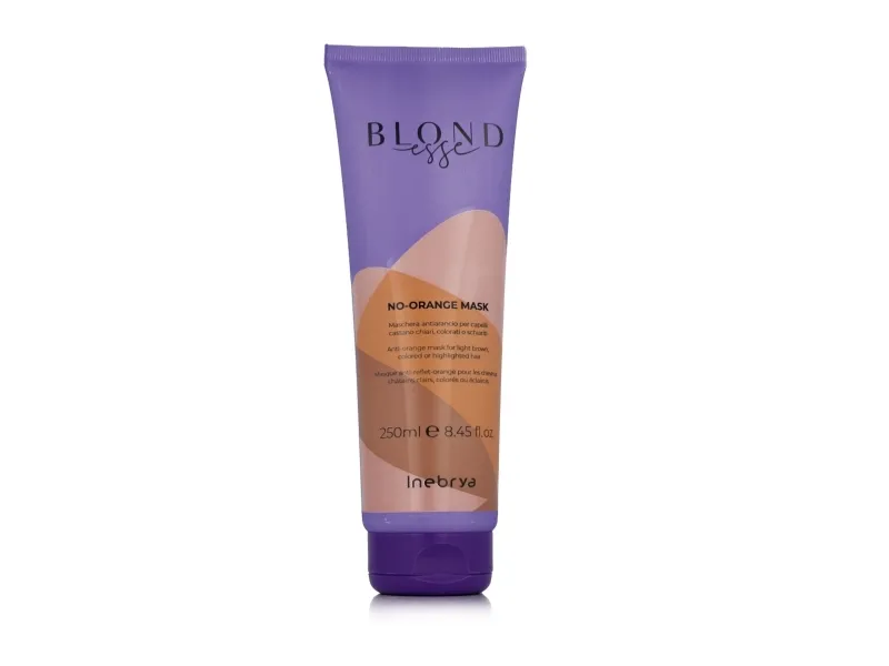 Inebrya Blondesse Noorange Mask For Light Chestnut Dyed Or Lightened Hair