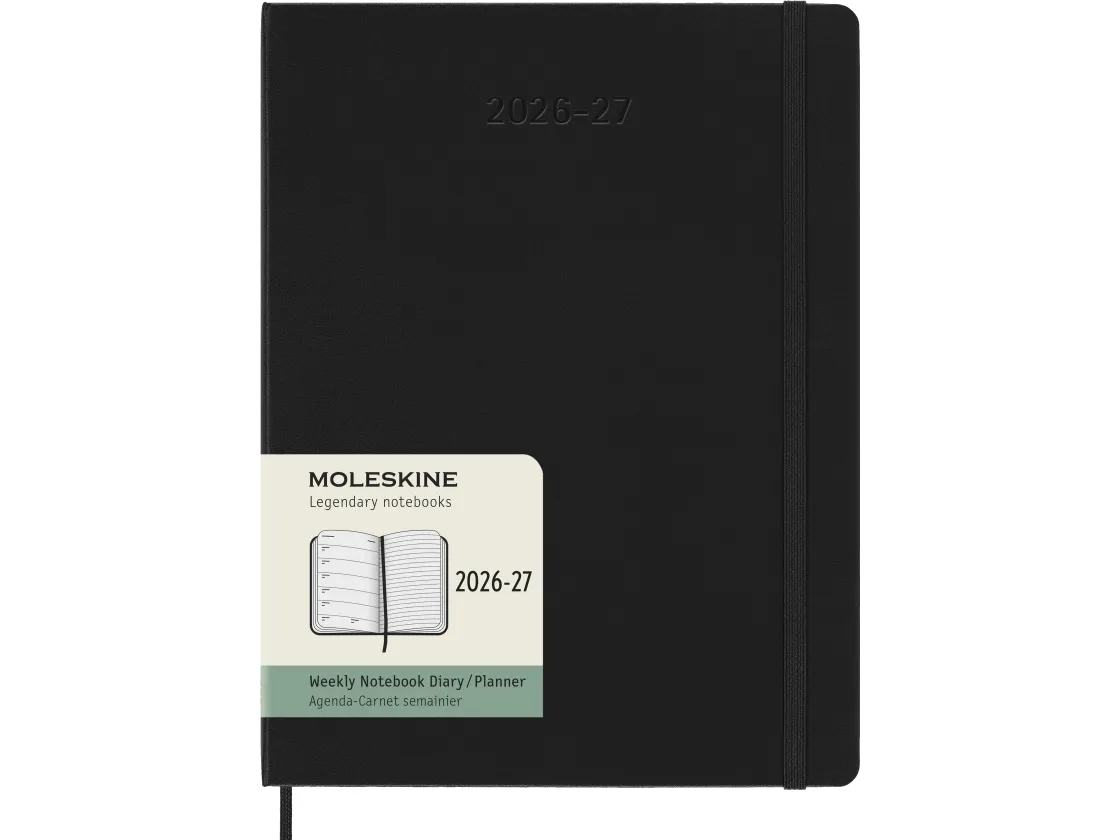 Kalender Classic Hard 18M 26/27 Week Note XL Sort