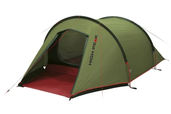 High Peak Kite 3, Camping, Hard ramme, Tunell Telt, 3 person(er), Bakkdekke