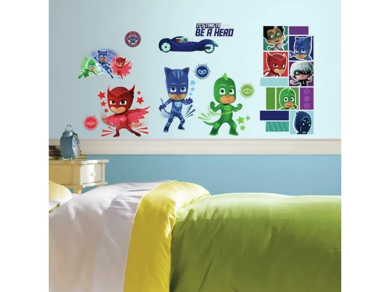 Pyjamasheltene (PJ Masks) Wallstickers