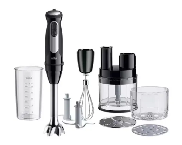 Braun MultiQuick 5 Pro MQ 55755 M, Stav Mikser, 0,6 l, 1,2 m, 1000 W, Sort