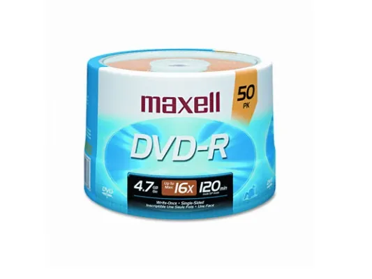 Maxell - 50 x DVD+R - 4.7 GB 16x - skrivbar overflate - spindel