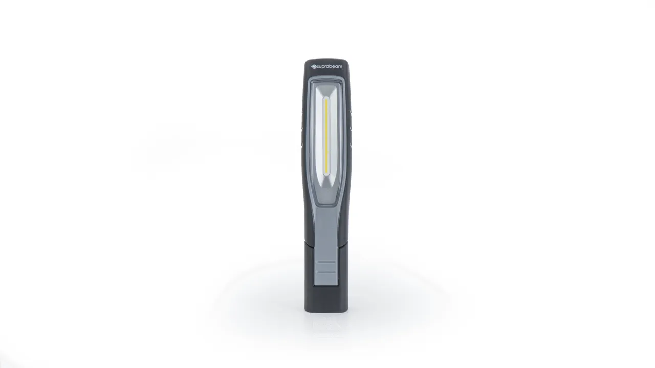 Suprabeam arbeidslampe I4r 1000 lm, 3350 mAh, sammenleggbar, vannavvisende og støvtett IP65