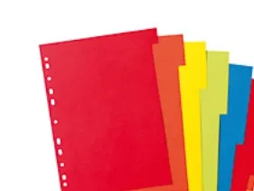 Herlitz 11078086, Flerfarget, Fotoark kartong, A4, 10 stykker
