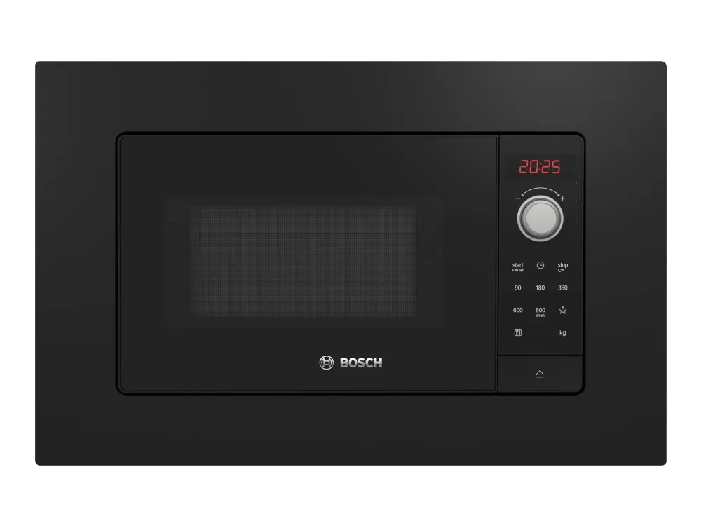Bosch Serie | 2 BFL623MB3 - Mikrobølgeovn - innebygd - 20 liter - 800 W - svart