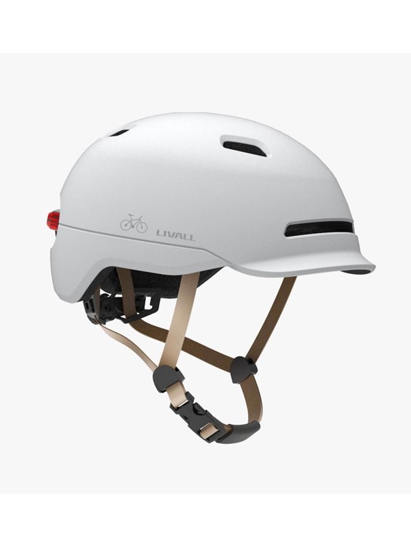 Livall C20 Smart Commuter Hjelm - Medium - Hvit