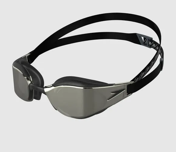 Speedo Fastskin Hyper Elite Mirror, Unisex, En Størrelse, Sort, Speil, Sort, Voksen