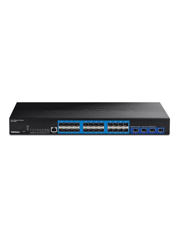 TRENDnet TL2-F70284 - Version v1.0R - switch - Layer 2 - 28 ports - Managed - rack-mountable - TAA Compliant