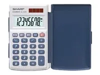 Sharp EL-243S - Lommekalkulator - 8 sifre - batteri, solpanel