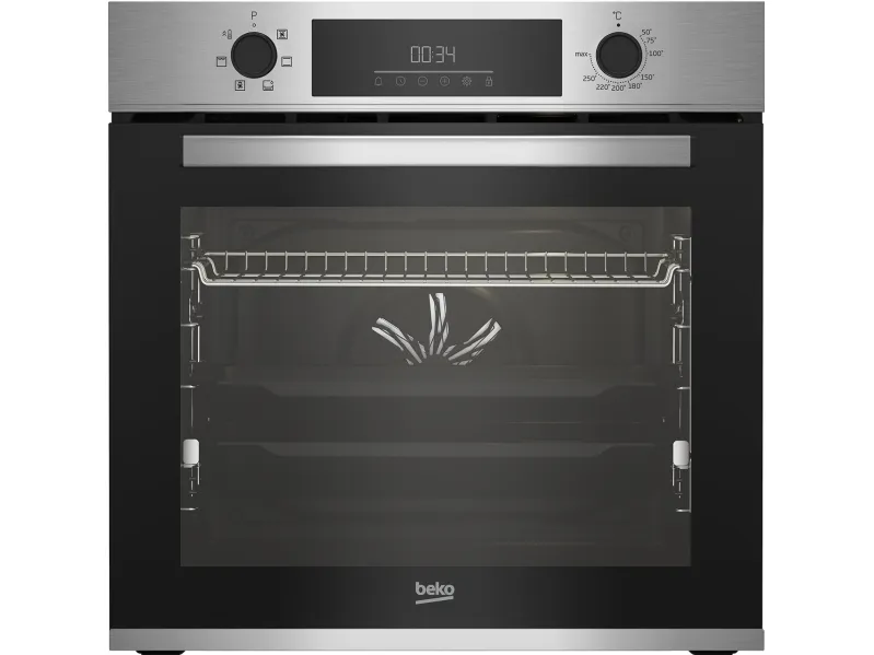 Beko BBIE123001XD, Medium, Elektrisk ovn, 72 l, 2400 W, 72 l, Damp