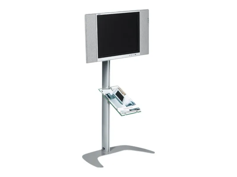 SMS Flatscreen FM ST1200 - Stativ - for LCD-skjerm - svart, aluminium - plassering på gulv