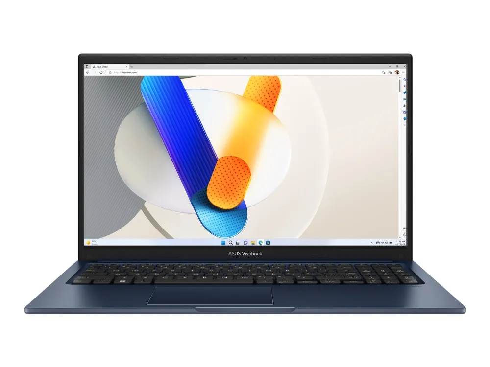 ASUS VivoBook 15 X1502VA-BQ530 - 180-graders hengseldesign - Intel Core i5 - 13420H / inntil 4.6 GHz - uten OS - UHD Graphics - 8 GB RAM - 512 GB SSD NVMe - 15.6 1920 x 1080 (Full HD) - Wi-Fi 6E, Bluetooth - rolig blå