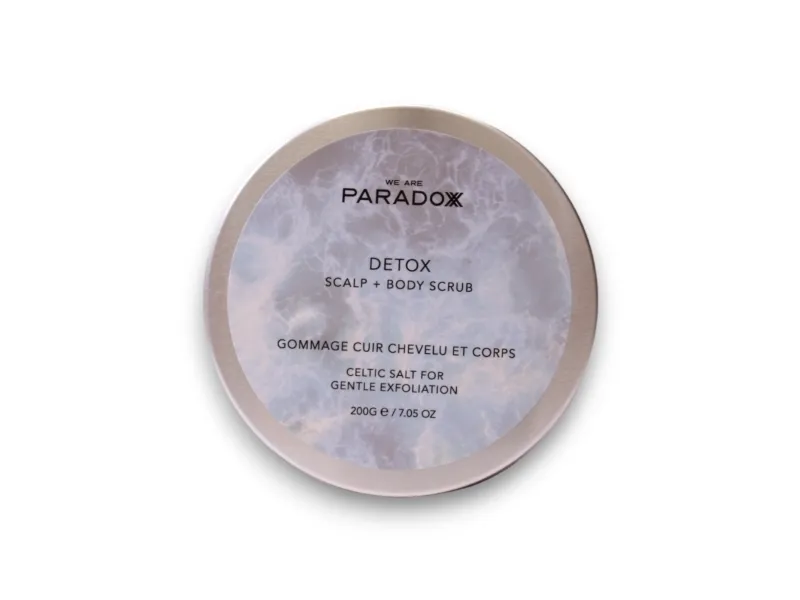 WE ARE PARADOXX Detox Scalp + Body Scrub med keltisk havsalt 200 g