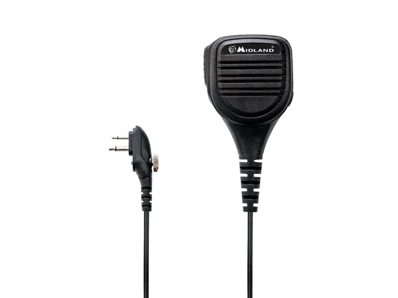 Midland MA25-M, Høyttaler/mikrofon, Midland, G15/G18, Svart, Håndholdt
