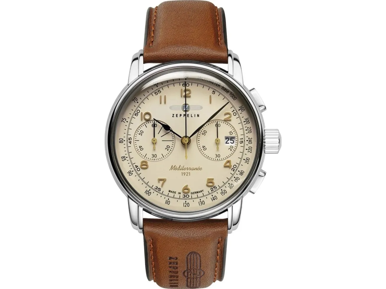 Zeppelin Mediterranee 9670-5 quartz watch