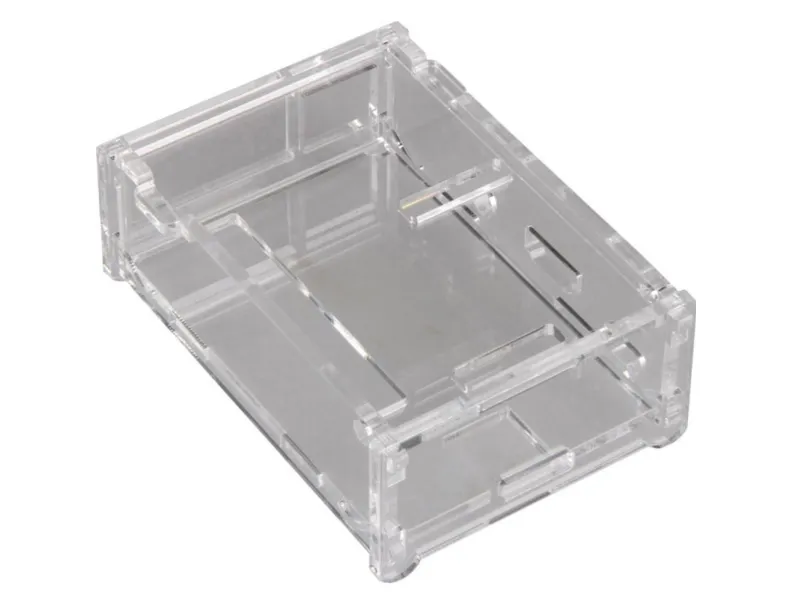 M-CAB veske - akryl - gjennomsiktig - for Raspberry Pi 2 Model B