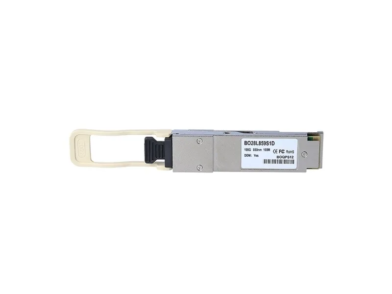 BlueOptics MMA1B00-C100, Fiber optisk, 100000 Mbit/s, QSFP28, MTP/MPO, SR4, 100 m