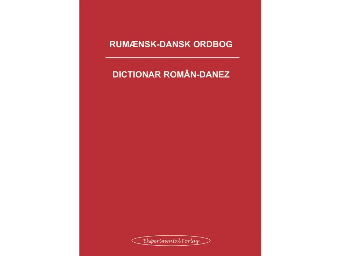 Rumensk-dansk ordbok | Nicolae Matei | Språk: Dansk