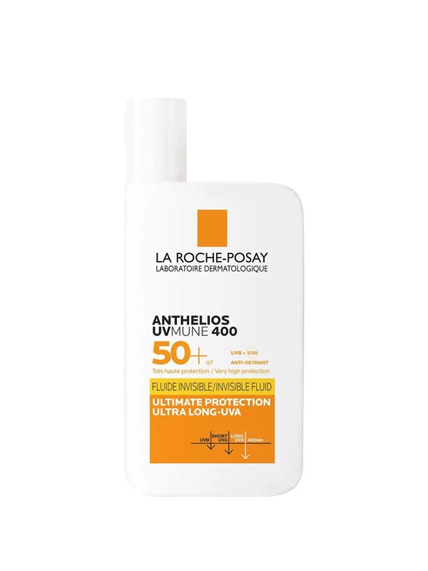 La Roche-Posay Anthelios UVMune 400 Invisible Fluid SPF50+ Sun Cream 50ml