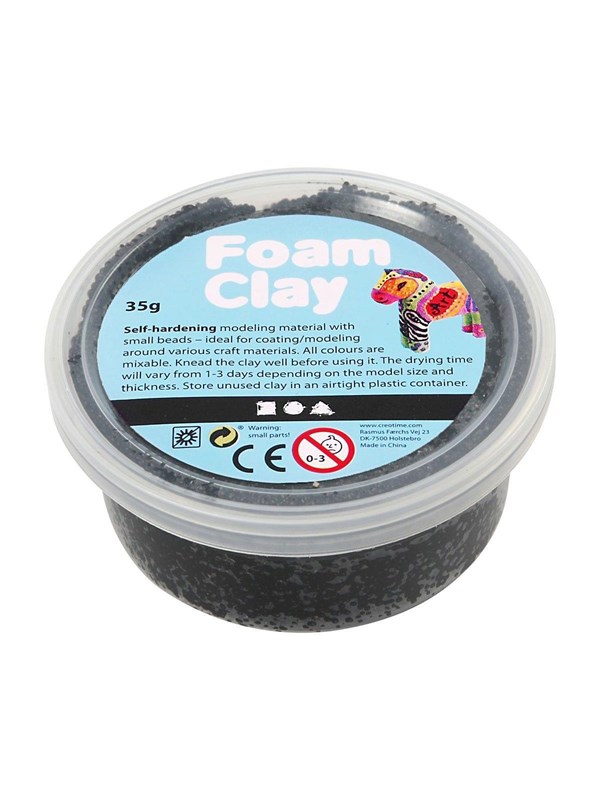 Foam Clay - Black 35gr.