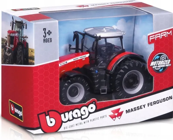 BBURAGO 31613, 3 år, Rød