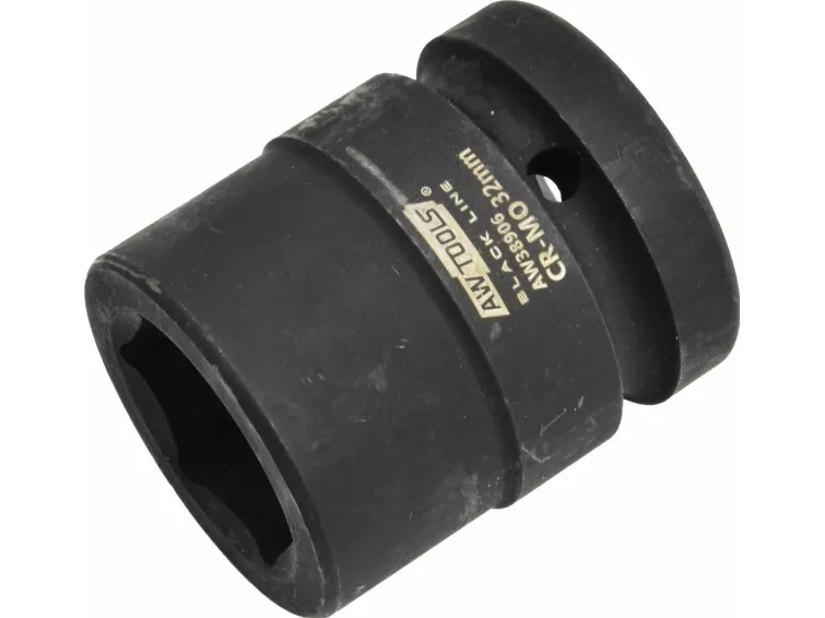 AWTools slagpipe sekskantet 1 kort 36mm BLACK LINE
