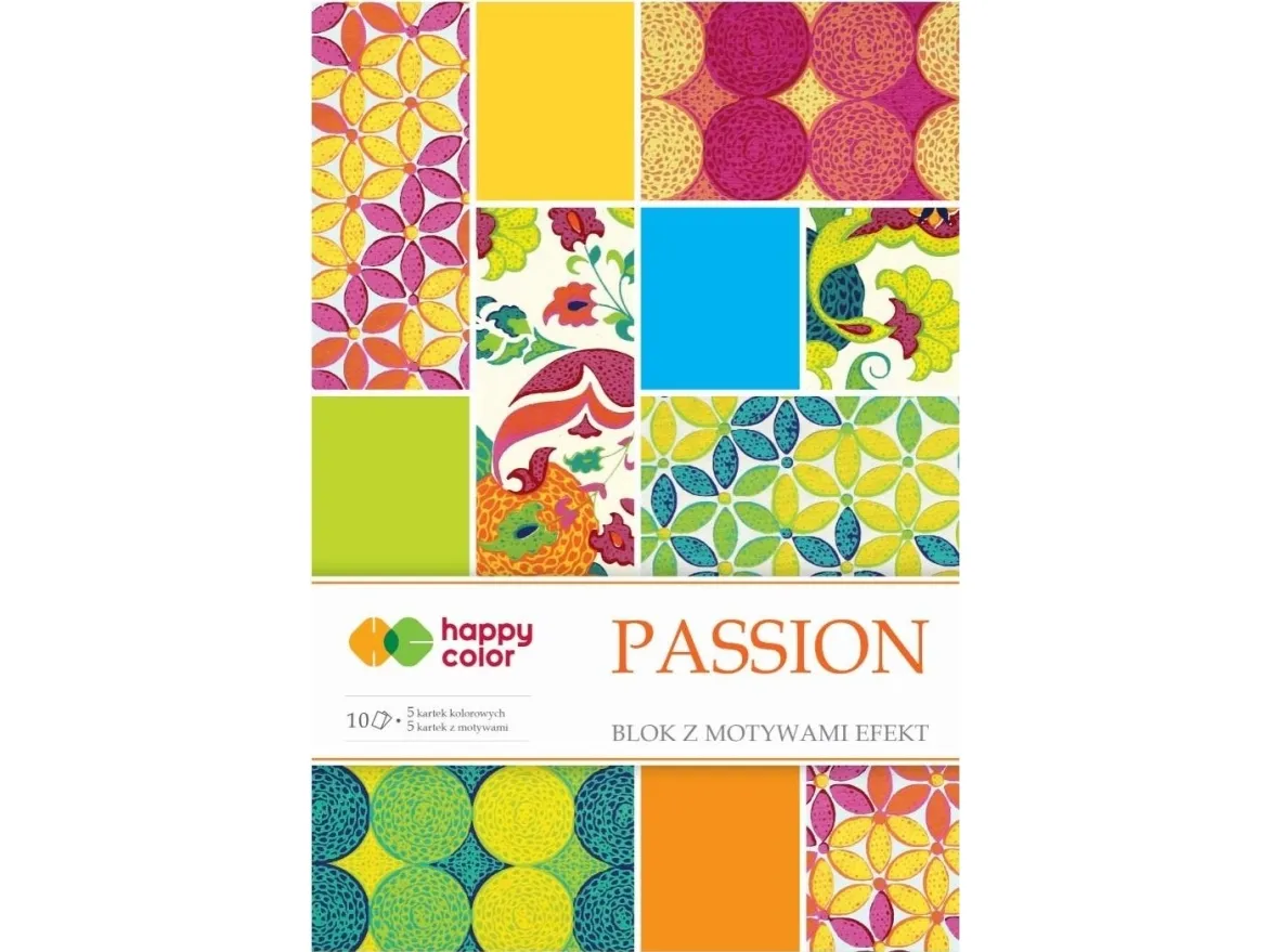 Effect Passion blokk 10 ark HAPPY COLOR