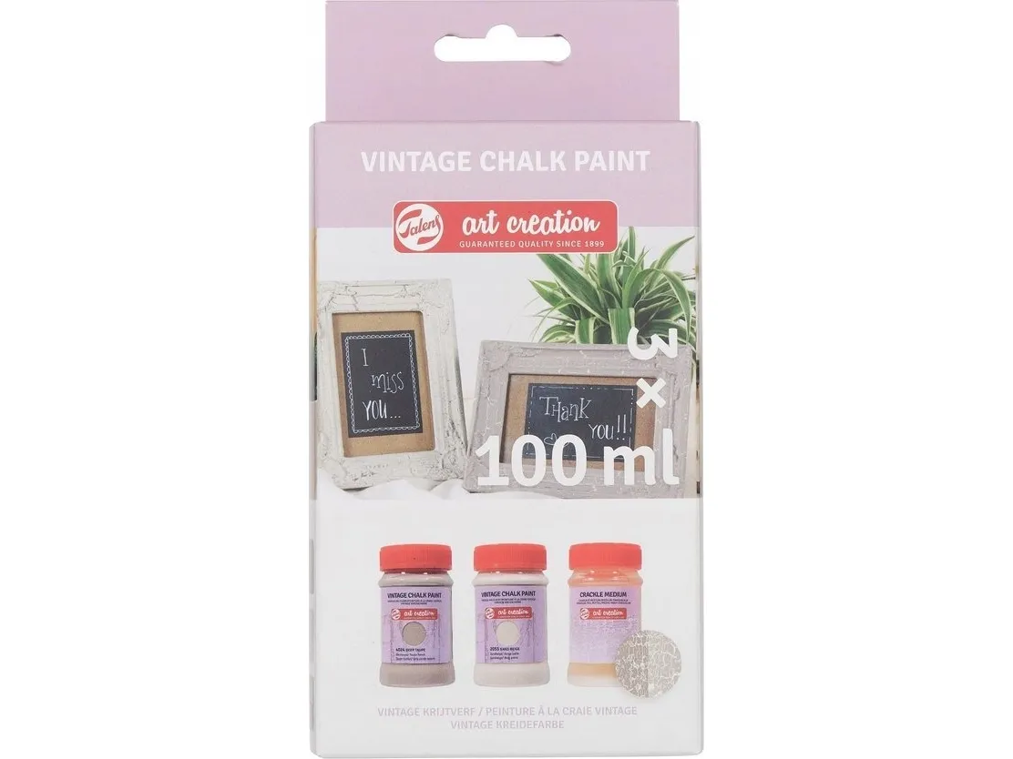 Talens Talens Art Creation Vintage Chalk set Blues | 2 x 100 ml + crackle medium