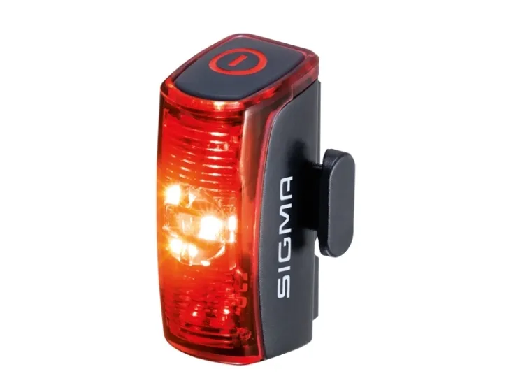 Sigma Sport INFINITY, Baklys, Rød, Plast, Silikon, IPX4, LED