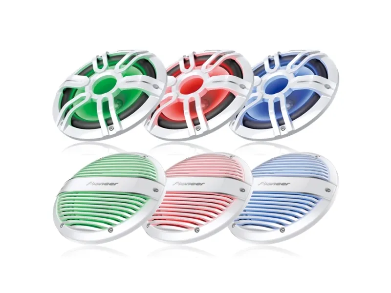 Pioneer Audio RGB Color Illumination LED Light Kit til 10 tommers subwoofer