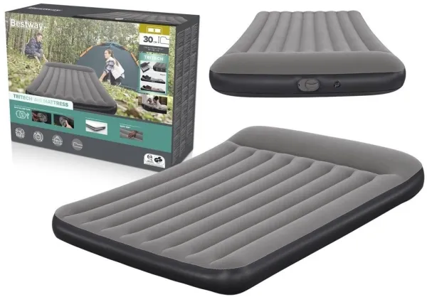 Bestway oppblåsbar dobbelmadrass 150 x 203 x 30 cm Bestway 671BS