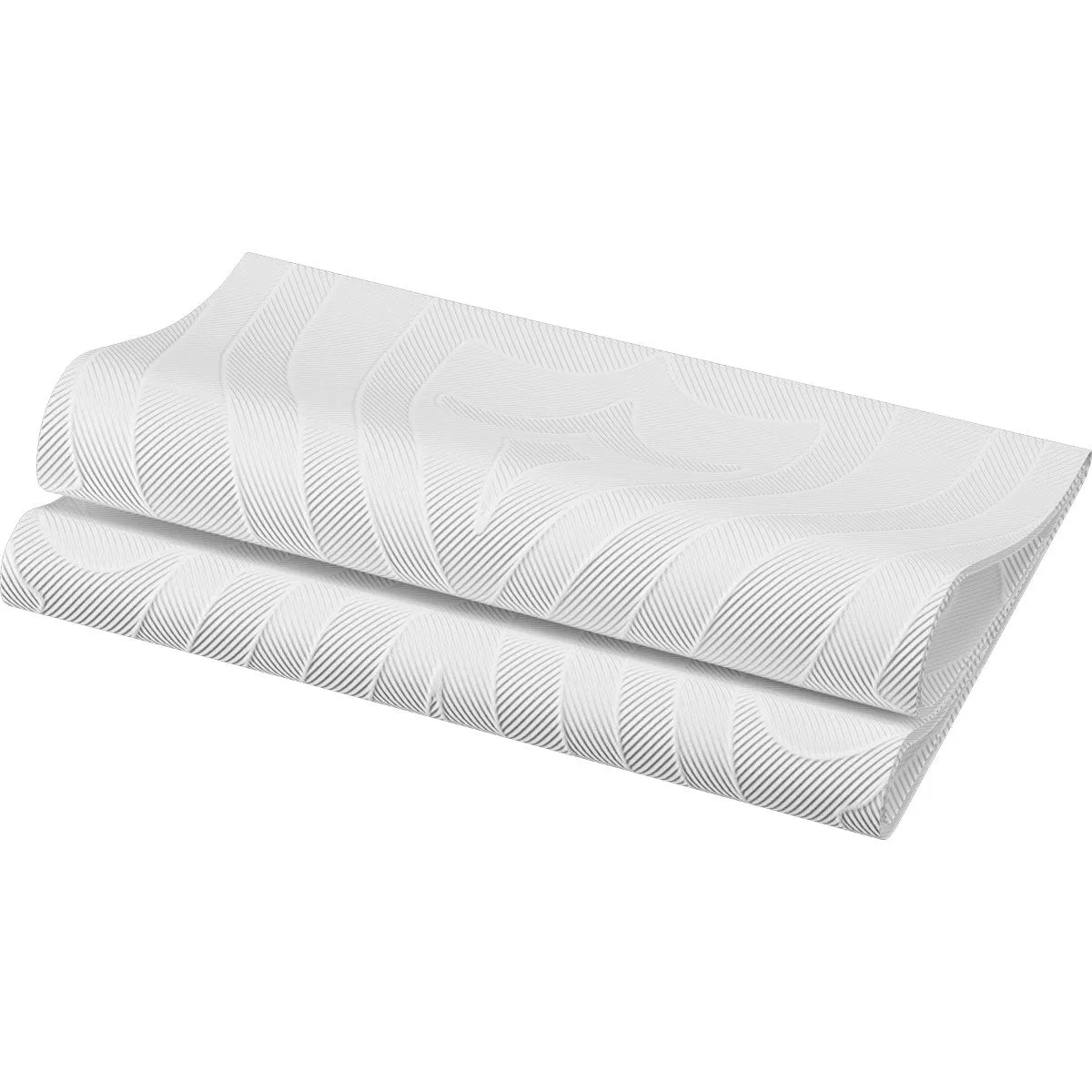 Duni Elegance® serviett Lily 40x40 cm hvit - (40 stk./pakning)