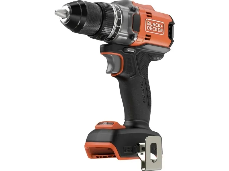 Black & Decker BLD682XN-XJ batteri boremaskin-/skrutrekker 18 V Li-Ion uten batteri, uten lader inkl. koffert (BLD682XN-XJ)
