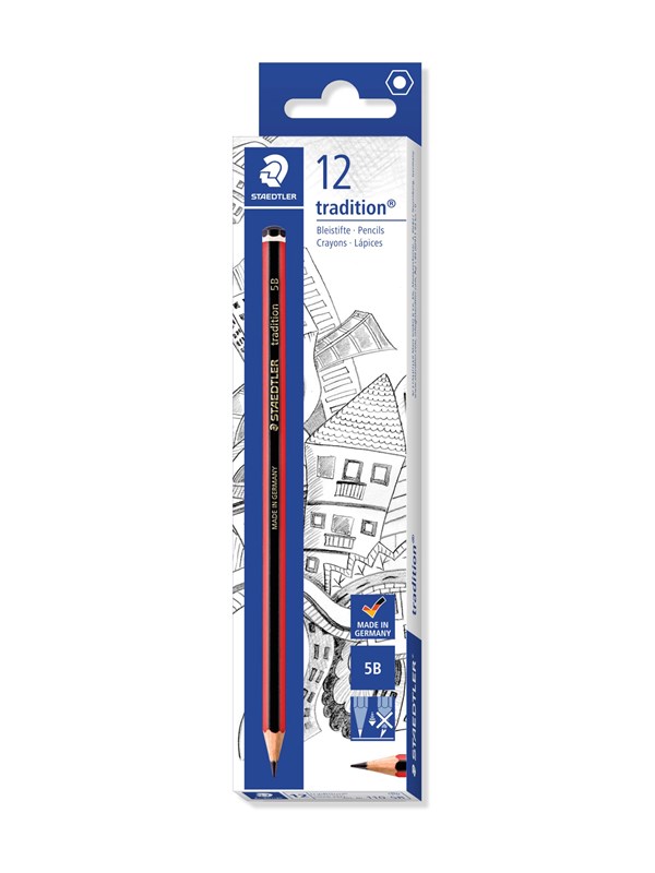 Staedtler Pencil tradition 5B 12 pcs.