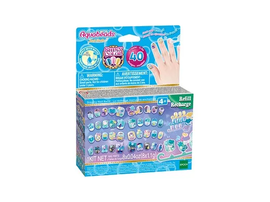 Aquabeads Pastell negler refill