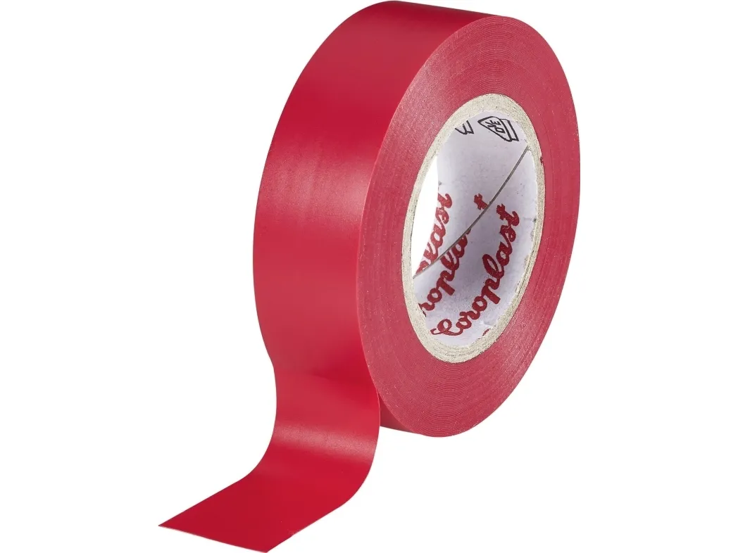 Coroplast isolasjonstape 302 302-25-RD rød 25 m x 15 mm 1 stk
