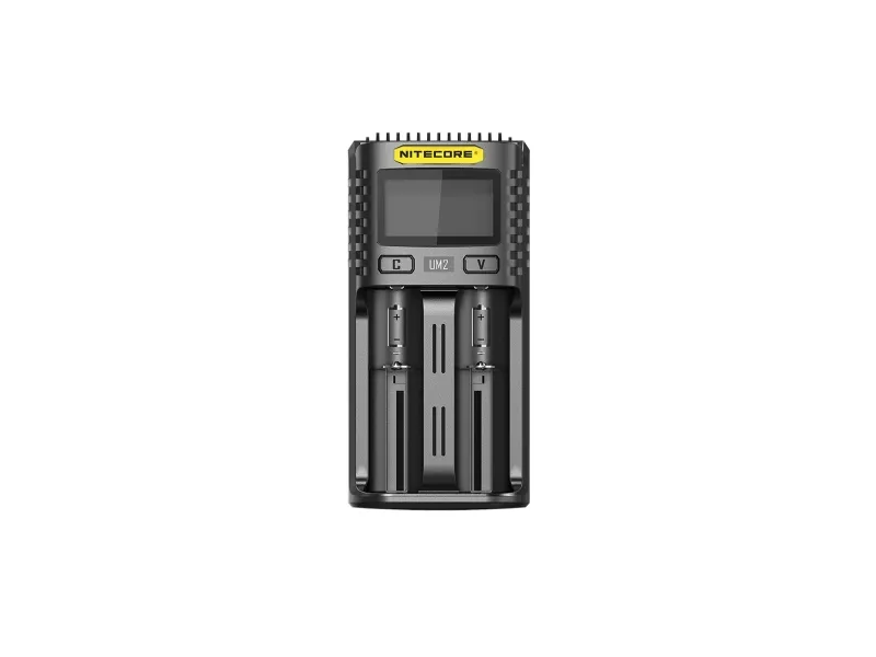 Nitecore UM2, Lithium Iron Phosphate (LiFePO4), Lithium-Ion (Li-Ion), Nikkel-kadmium (NiCd), Nikkelmetallhydrid..., AA, AAA, AAAA, C, D