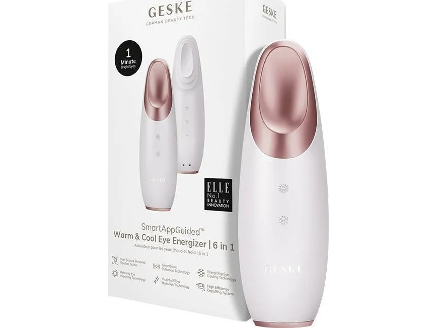 Geske Cool & Warm 6in1 Eye Massager Geske med app (stjernelys)