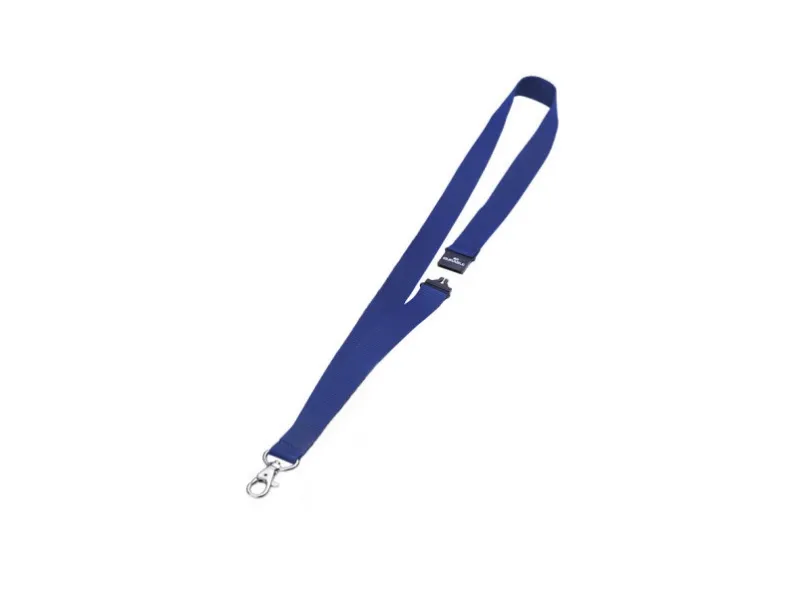 Tekstilhalsbånd Durable 20 mm blå keyhanger