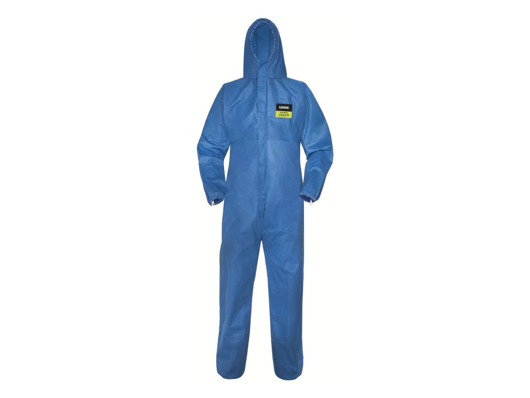 Uvex 8997612, Kjeledress, Alle kjønn, Blå, XL, Glidelås, 55 g/m²