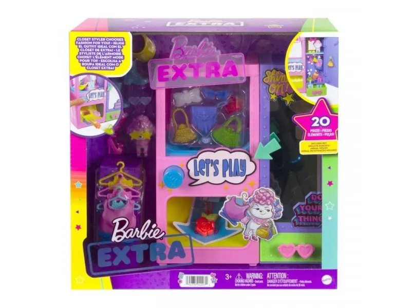 Barbie Extra Fashion Vending Machine Playset