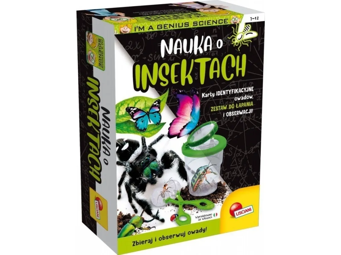 Lisciani vitenskapelig sett Im a Genius: Vitenskap om insekter (304-PL10124)