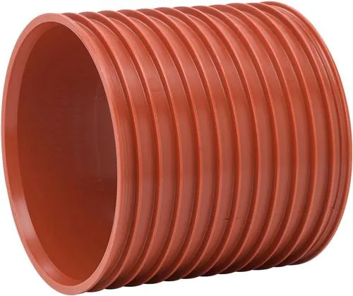 Uponor Double/Rib2 315 mm PP-skydemuffe, uden gummiring