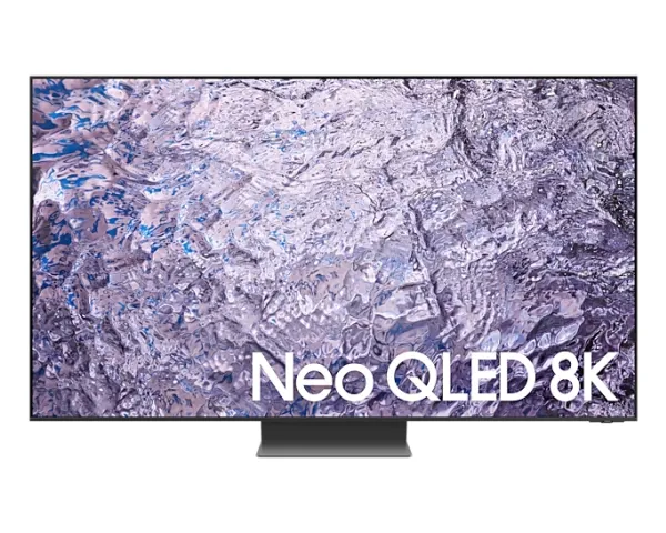 Samsung QE75QN800CTXXH, 190,5 cm (75), 7680 x 4320 piksler, QLED, Smart TV, Wi-Fi, Svart, Sølv