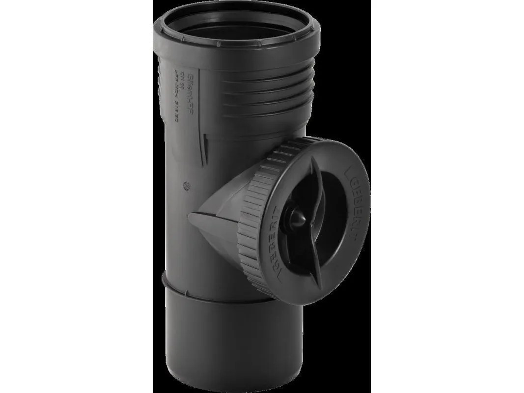 110 mm x 90° Renserør Silent PP Geberit