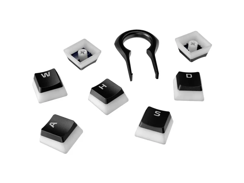 HyperX Pudding Keycaps Keycaps Black (HKCPXA-BK-DE/G) (4P5P4AD#ABD)